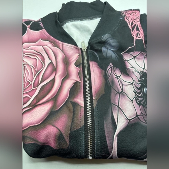 NWOT Autumn Limited Edition  SKULL Retro Jacket - Picture 4 of 7